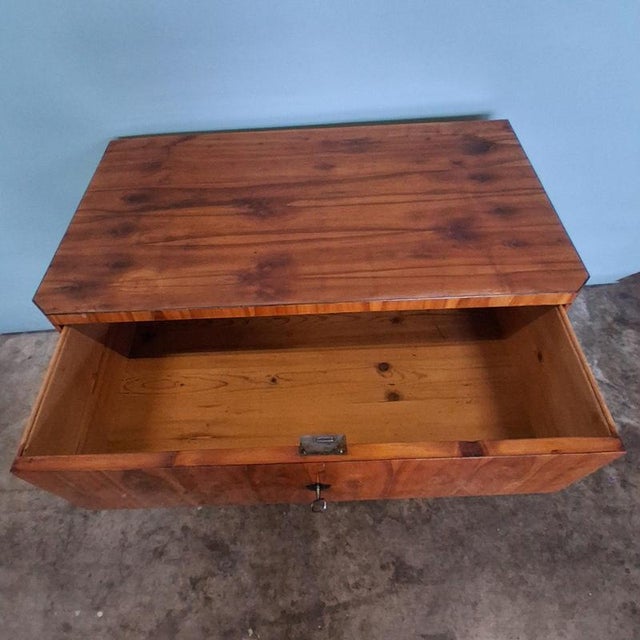 Biedermeier Chest of Drawers in Cherrywood, 1820s For Sale - Image 15 of 18