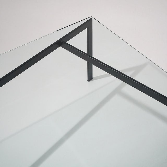 Glass and Metal Coffee Table by Paolo Tilche for Arform, 1960s For Sale - Image 9 of 13