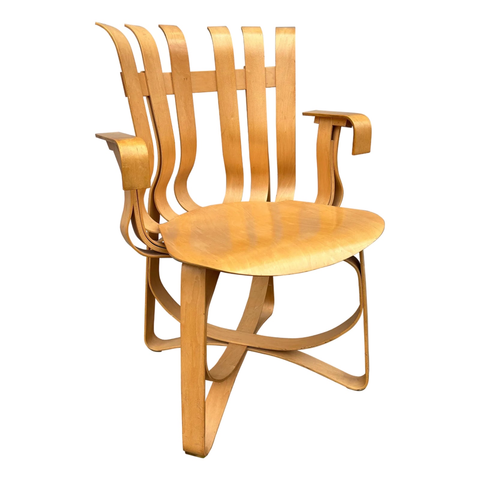 1990s Frank Gehry for Knoll “Hat Trick” Chair | Chairish