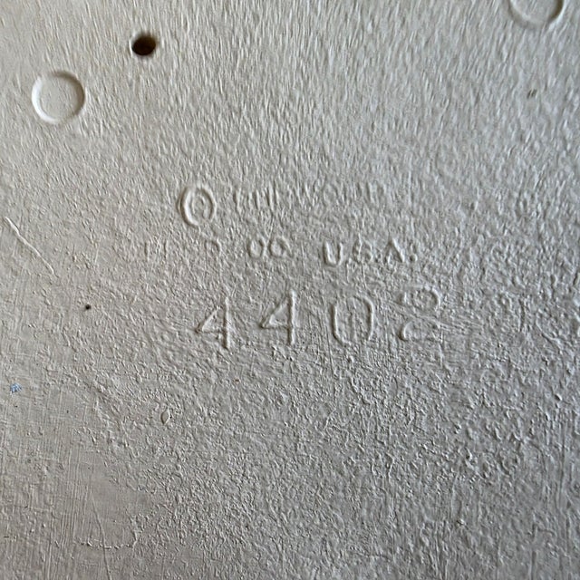 Mid 20th Century Mid 20th Century Burwood-Syroco Hanging Wall Fan For Sale - Image 5 of 9