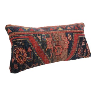 Antique Handwoven Tribal Decorative Pillow Cover -12'' X 24'' For Sale