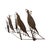 Vintage C. Jeré Signed Metal Quail Covey Wall Sculpture 1980 For Sale - Image 9 of 11