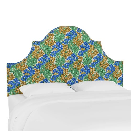 Halsted Headboard in Blue Citrine Loiret, California King