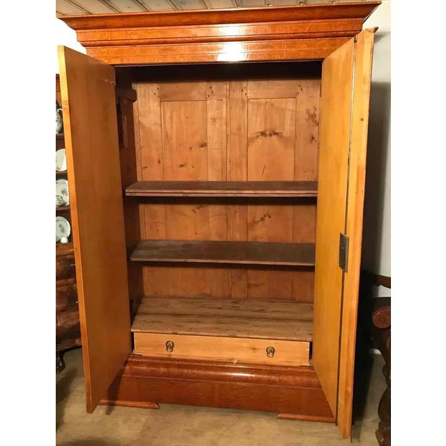 Biedermeier Wardrobe, 1810s-1820s For Sale - Image 5 of 6
