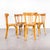 Dining Chairs in Beech from Baumann, 1950s, Set of 4 For Sale - Image 3 of 10
