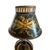 Early 20th Century Black French Tole / Toleware Bouillotte Candle Lamp With Gilt / Gold Accents For Sale In Dallas - Image 6 of 8