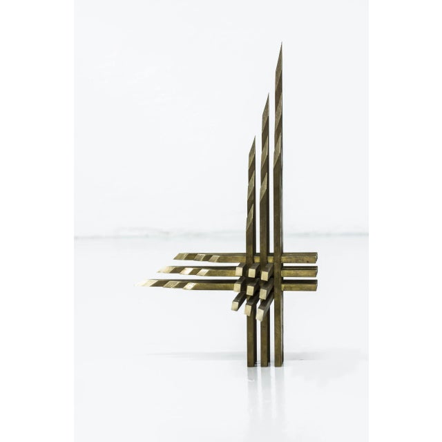 Cross Sculpture by Einar Höste, 1970s For Sale - Image 10 of 11