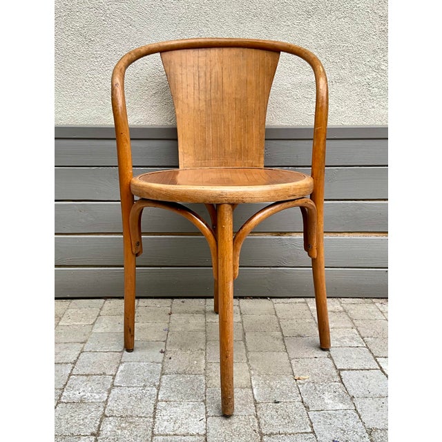 Early 20th Century Bentwood Armchair from Fischel, 1920s For Sale - Image 10 of 10