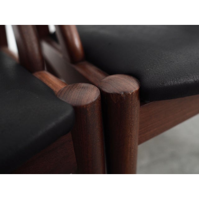 Vintage Danish Teak Chairs, 1970s, Set of 4 For Sale - Image 10 of 18