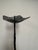Metal French Iron Hand Forged Candle Stick From 1960's For Sale - Image 7 of 12