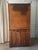 Mid 20th Century Oak Stepback Cupboard & Glass Display Hutch For Sale - Image 16 of 18