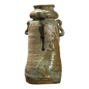 Vintage Iga Ware Japanese Vase