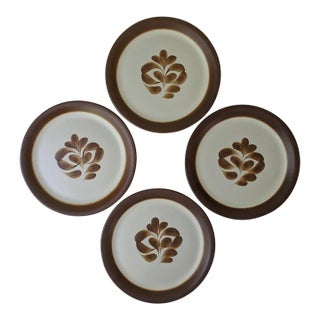 1970s Stoneware Dinner Plate Dishware Set Made in Norway For Sale