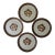 1970s Stoneware Dinner Plate Dishware Set Made in Norway For Sale