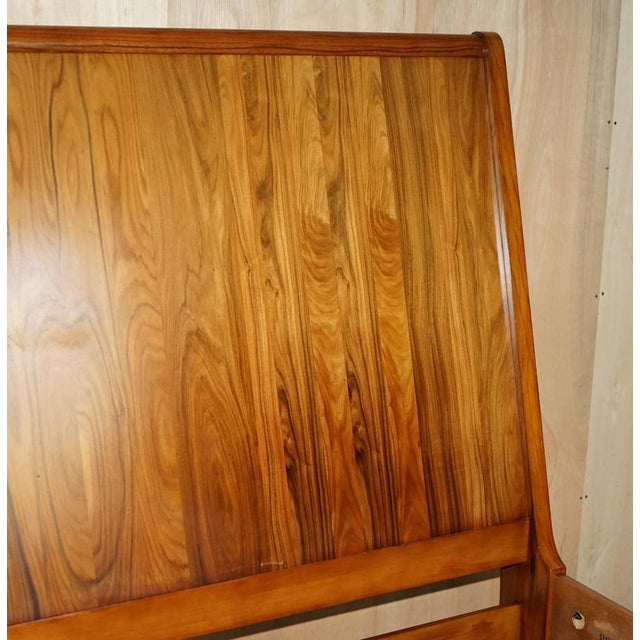 Brown Large Bed Frame by Robert Idol for Lane Home Furnishings For Sale - Image 8 of 18