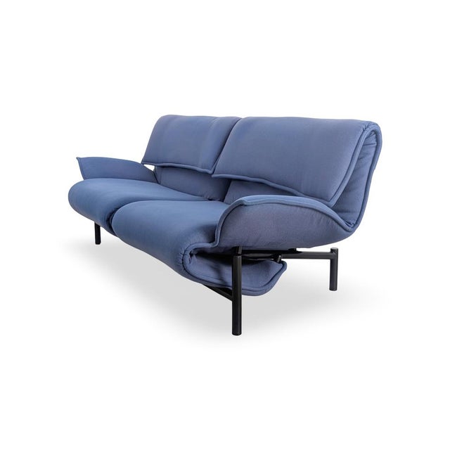 Blue Veranda Sofa by Vico Magistretti for Cassina For Sale - Image 5 of 17