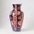 Antique, Meiji period, Japanese Imari porcelain vase.