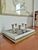 Silver Antique Georgian Silver Plated Circular Waveform Candleholder by Charles Wright For Sale - Image 8 of 12