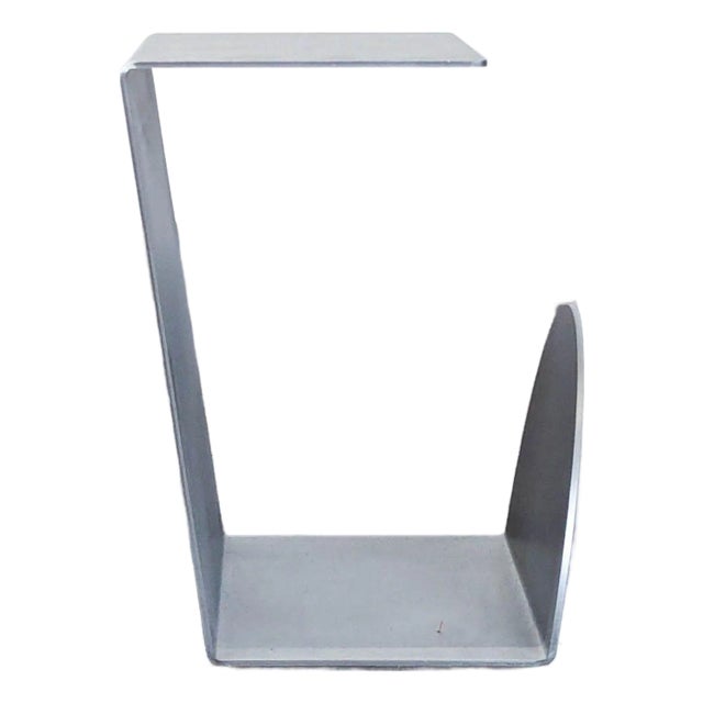 Koge Design Stainless Steel Side Table For Sale