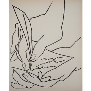 Françoise Gilot, Le doux billet, Lithograph For Sale