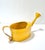 Mid 20th Century Vintage Yellow Toleware Watering Can With Floral Detail – Cottage Garden Planter Decor - Teleflora For Sale - Image 5 of 12
