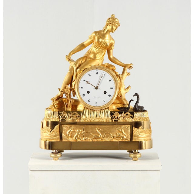 French Mantel Clock Allegory of Love, Paris, 1815 For Sale - Image 16 of 16