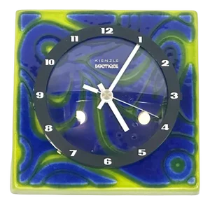 Ceramic Boutique Wall Clock from Kienzle, 1970s