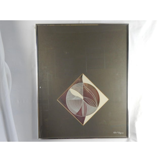 Gray 1973 Mixed Composition For Sale - Image 8 of 8