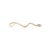 Not Yet Made - Made To Order Art Deco Diamond Serpent Pendant Necklace in 18k Yellow Gold For Sale - Image 5 of 11