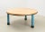 Postmodern dining table designed by Ettore Sottsass & Marco Zanini in 1986 for Franz Leitner Austria. The table is part of...