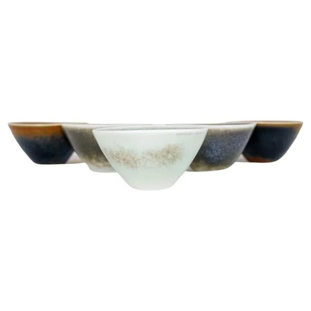 Small Mid-Century Modern Swedish Bowls by Carl-Harry Stålhane for Rörstrand, Set of 5 For Sale - Image 16 of 16