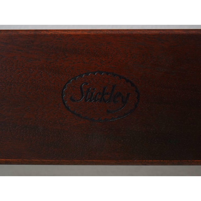 Stickley Mahogany King Size Headboard For Sale - Image 10 of 11