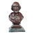 20th C. Victorian Mahogany Bust of William Shakespeare For Sale