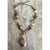 Vintage Boho Multi-Gemstone Necklace With Pendant For Sale - Image 10 of 12