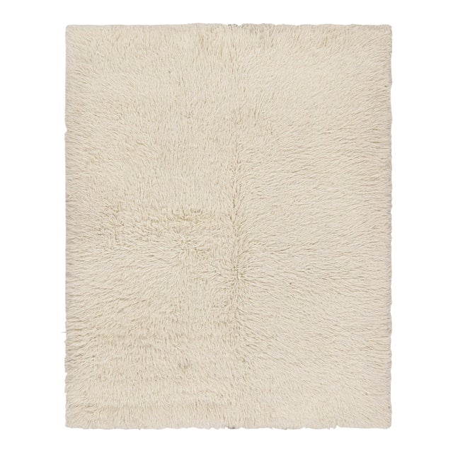 Vintage Tulu Rug With Shag Pile by Rug & Kilim For Sale