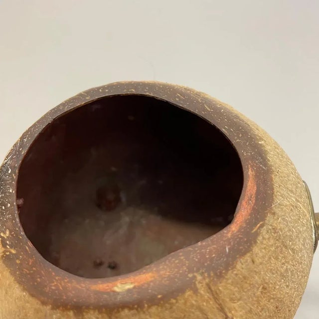 Brass and Coconut Watering Can attributed to Carl Auböck, Austria, 1950s For Sale - Image 16 of 18