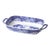 Spode Blue Italian Handled Serving Dish 11.5"x8" For Sale