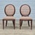 Wood Hooker Furniture Oversized Louis XVI Tufted Oval Back Side Chairs, a Pair For Sale - Image 7 of 12