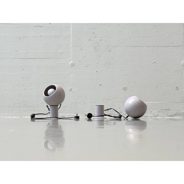 Vintage Eyeball Table Lamps, Italy, 1970s, Set of 2 For Sale - Image 10 of 16