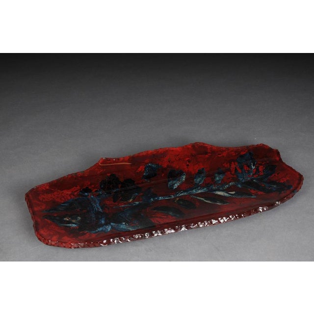 Large Artists Bowl by Duilio Barnabe, Dubé for Fontana Arte, Italy For Sale - Image 15 of 18