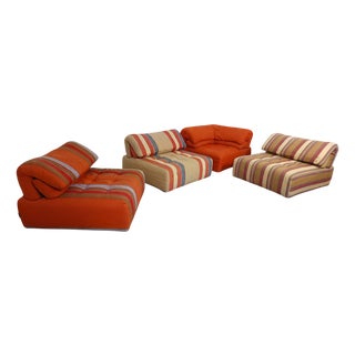 Divano Voyage Modular Sofa from Roche Bobois, 1990s, Set of 4 For Sale