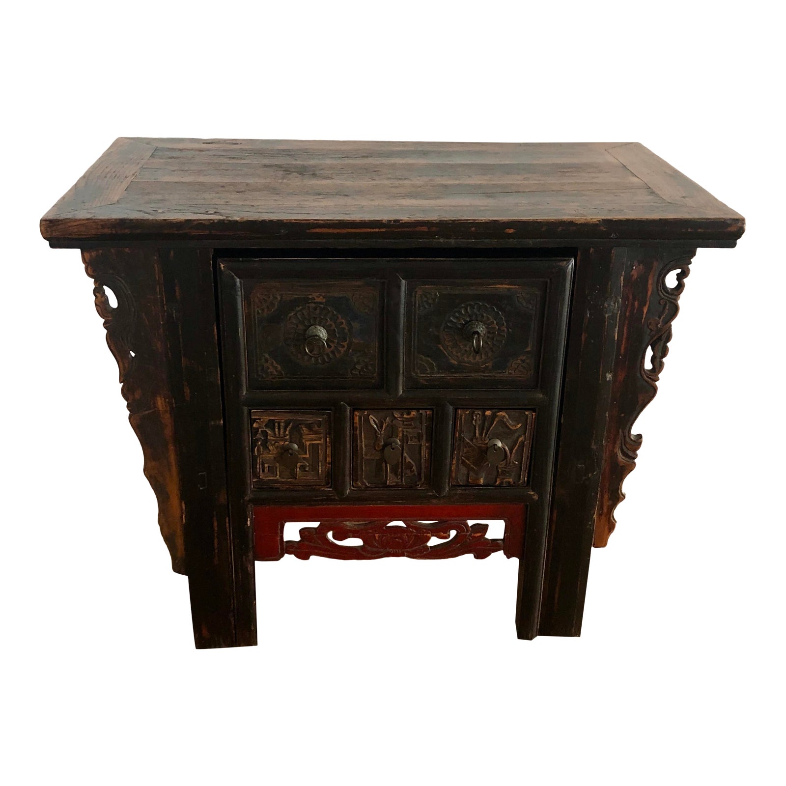 Indonesian Nesting Desk/Console Chairish