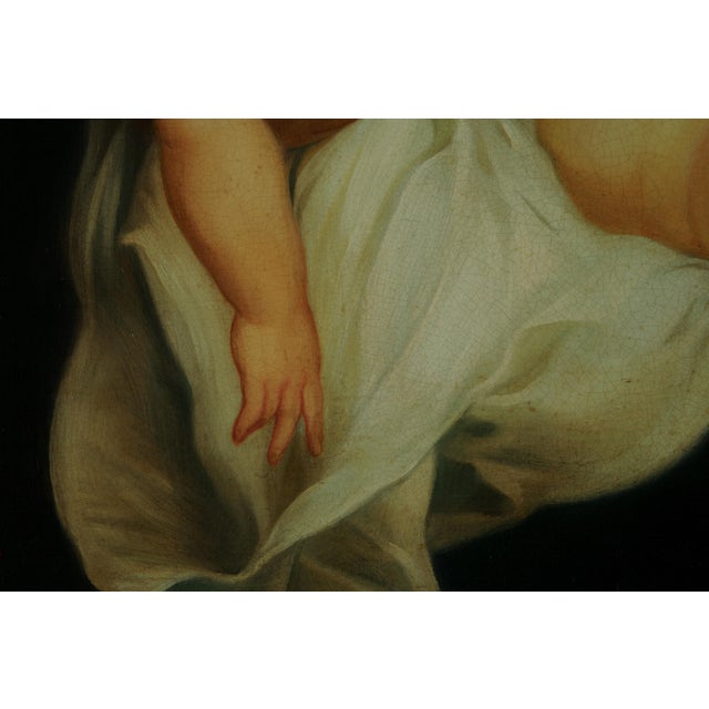 Angelo Granati, Maternity, Oil on Canvas For Sale - Image 4 of 9