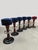 Metal Vintage Art Deco French Cafe Bar Stools, 1940s, Set of 6 For Sale - Image 7 of 7