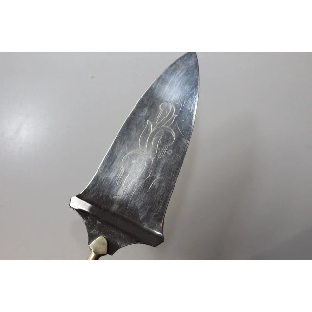 Mid-Century Modern Vintage Stainless Steel Cake Set, Set of 7 For Sale - Image 3 of 8