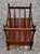 English Regency Style Mahogany Canterbury With Drawer For Sale - Image 4 of 9