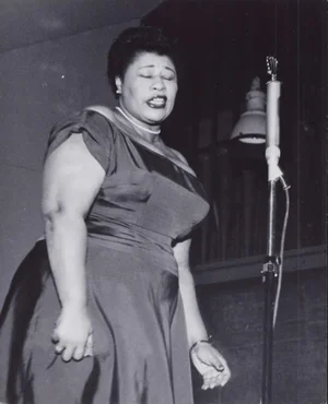 Ella Fitzgerald in Concert, Germany, 1955, Original Vintage Photograph