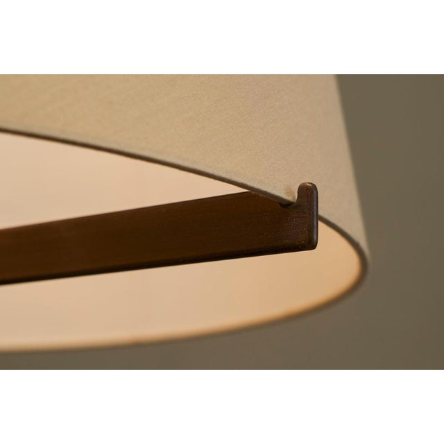Copper Table Lamp in Bronze by Antoine Callebaut for Jules Wabbes, Belgium, 1970s For Sale - Image 8 of 15
