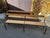 Brown Vintage School Benches, 1970s, Set of 2 For Sale - Image 8 of 8