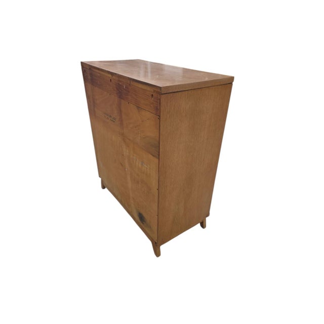 Mid-Century Modern Highboy Dresser / Chest of Drawers – 1950s For Sale - Image 4 of 9